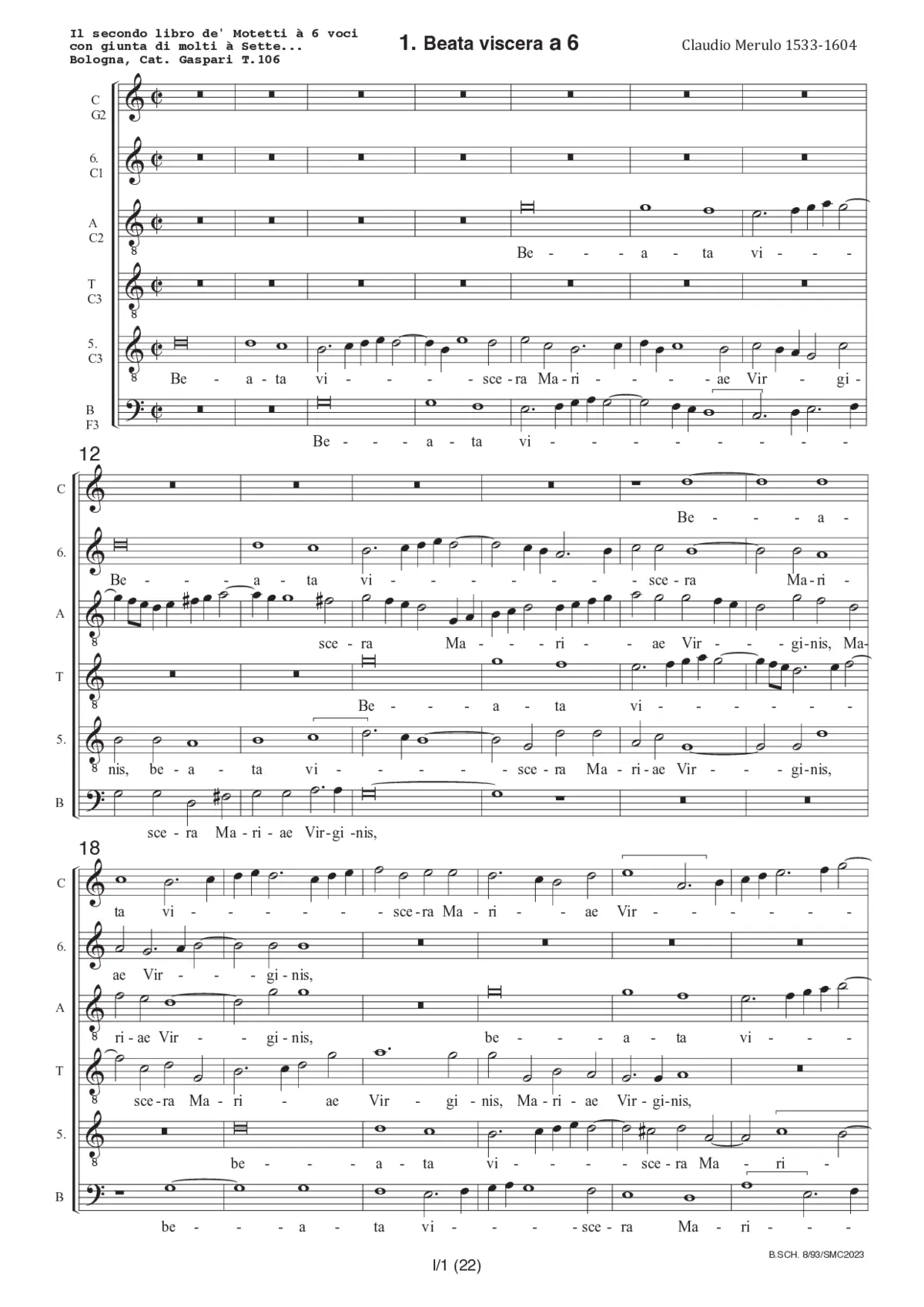 Beata viscera - Page 1