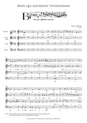 Beati qui sufferunt tentationem