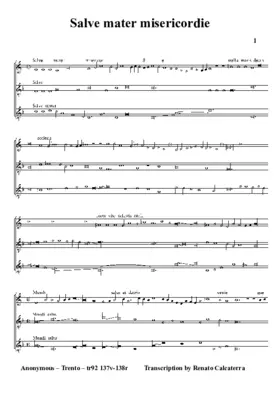 Salve mater misericordie