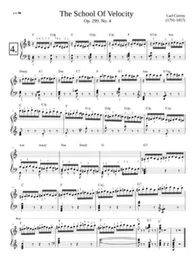 School Of Velocity op. 299 no.3 Czerny
