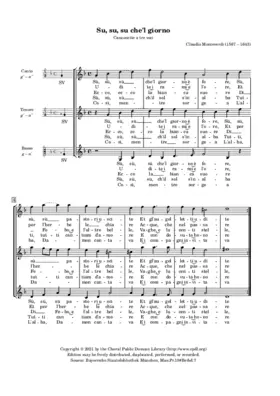 Su, su, su che 'l giorno è fore