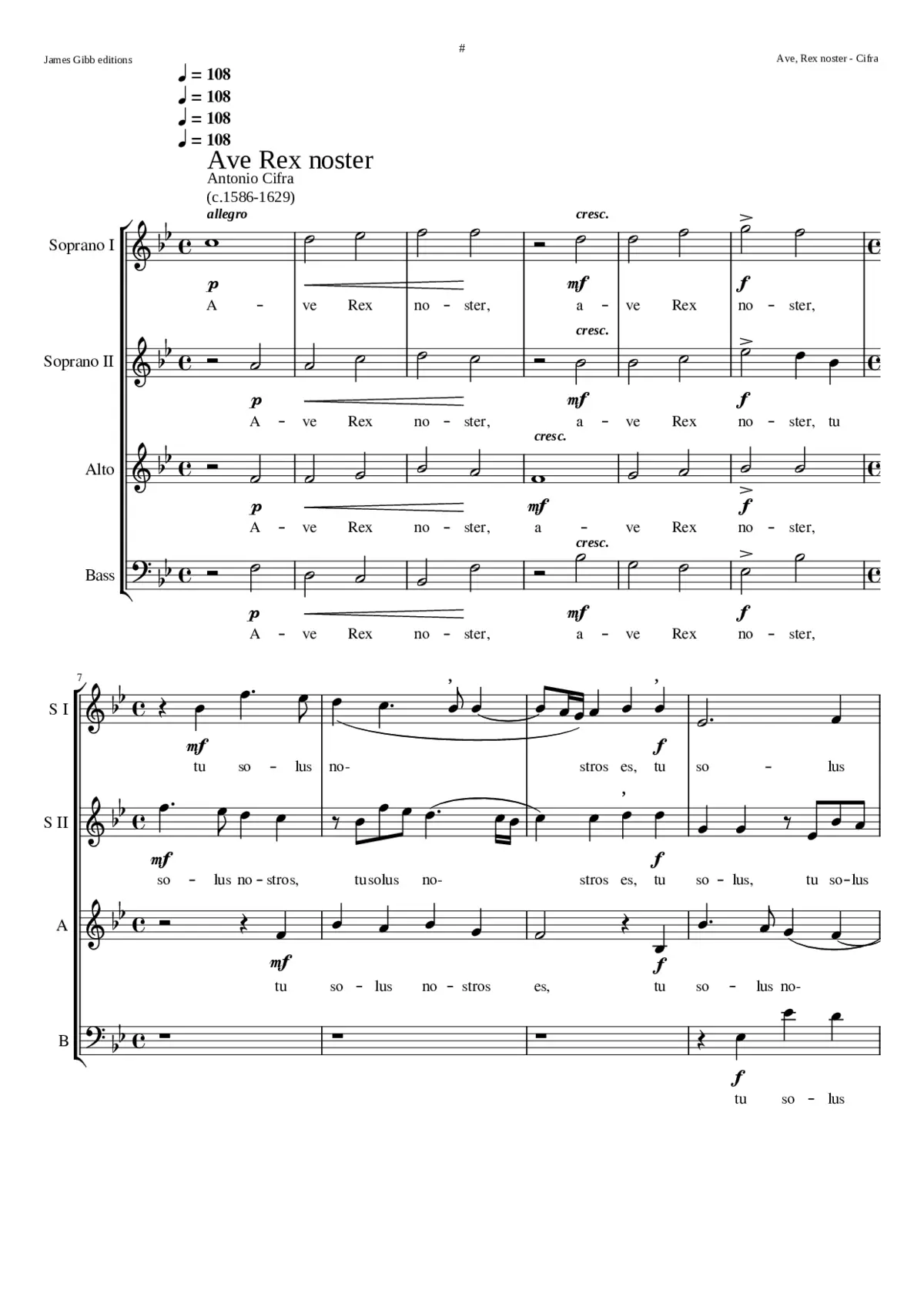 Ave Rex nostra - Page 1