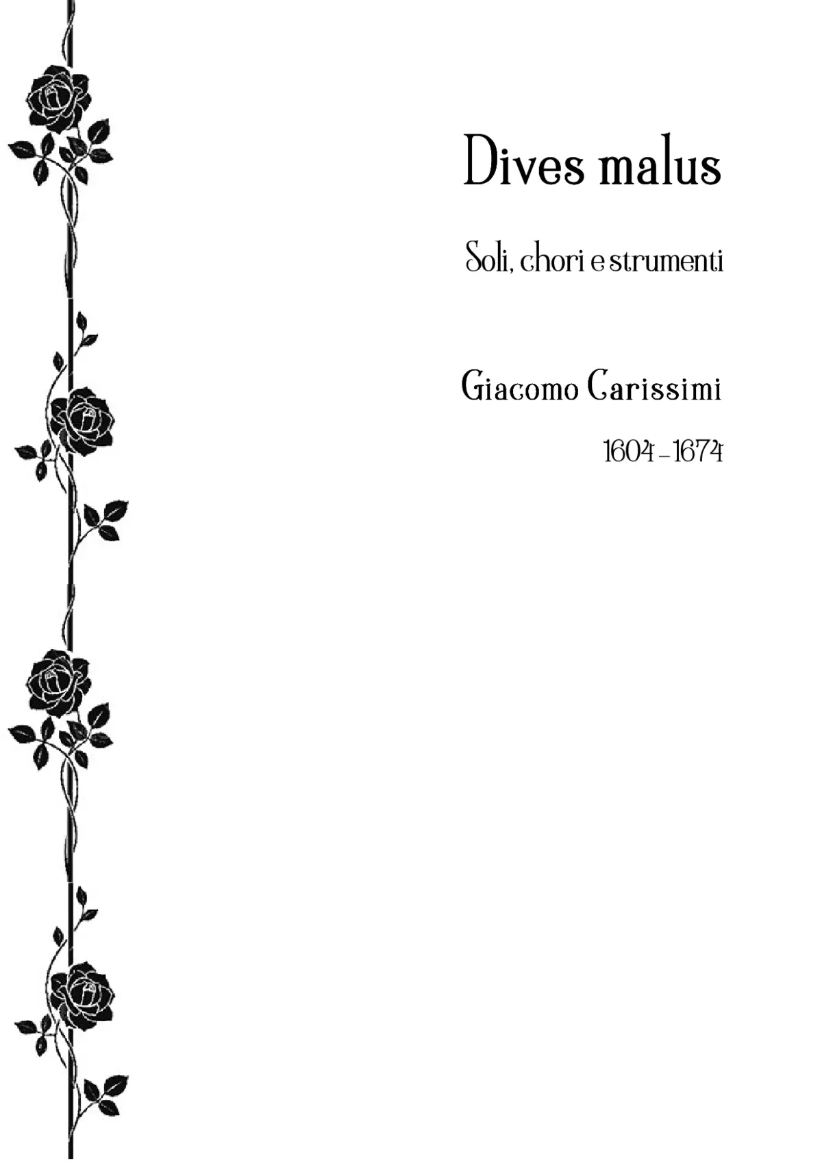 Dives malus - Page 1