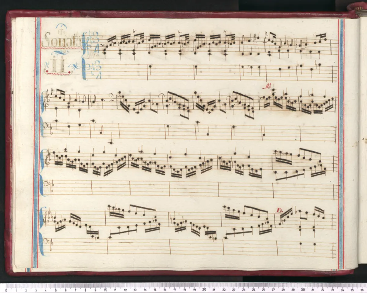 Keyboard Sonata in C minor - Page 1