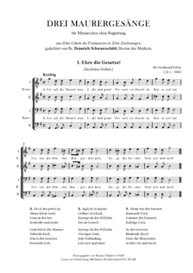 Drei Maurergesänge