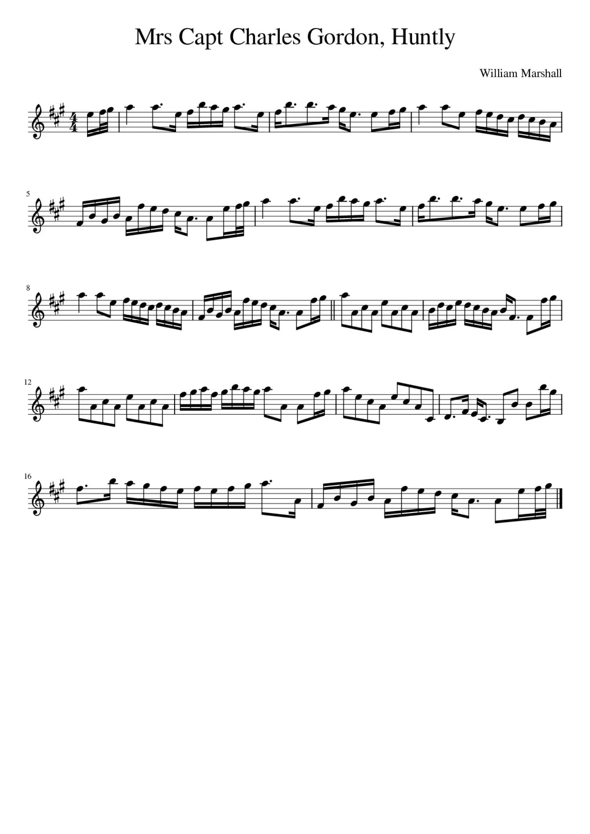 Mrs Capt Charles Gordon Huntly - Page 1