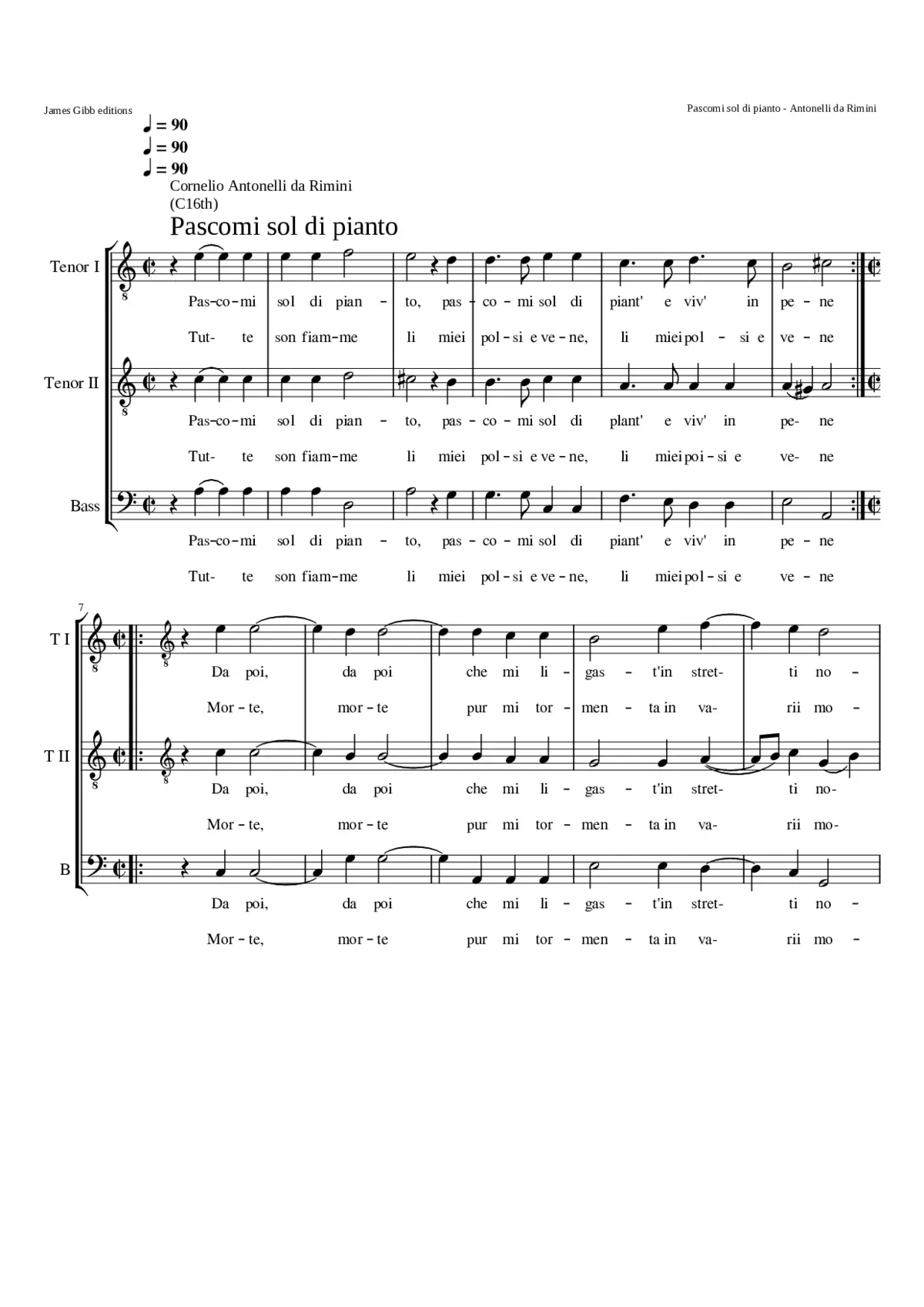 Pascomi sol di pianto - Page 1