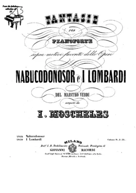 Fantasia on Motives from 'Nabucodonosor' e 'I Lombardi'