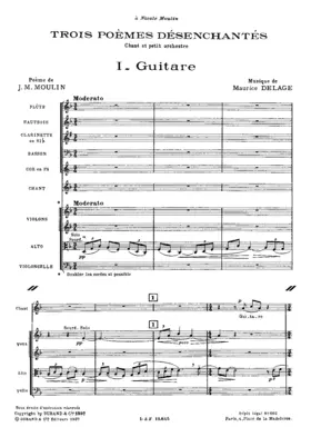 3 Poèmes désenchantés