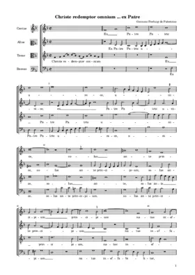 Christe redemptor omnium … ex Patre