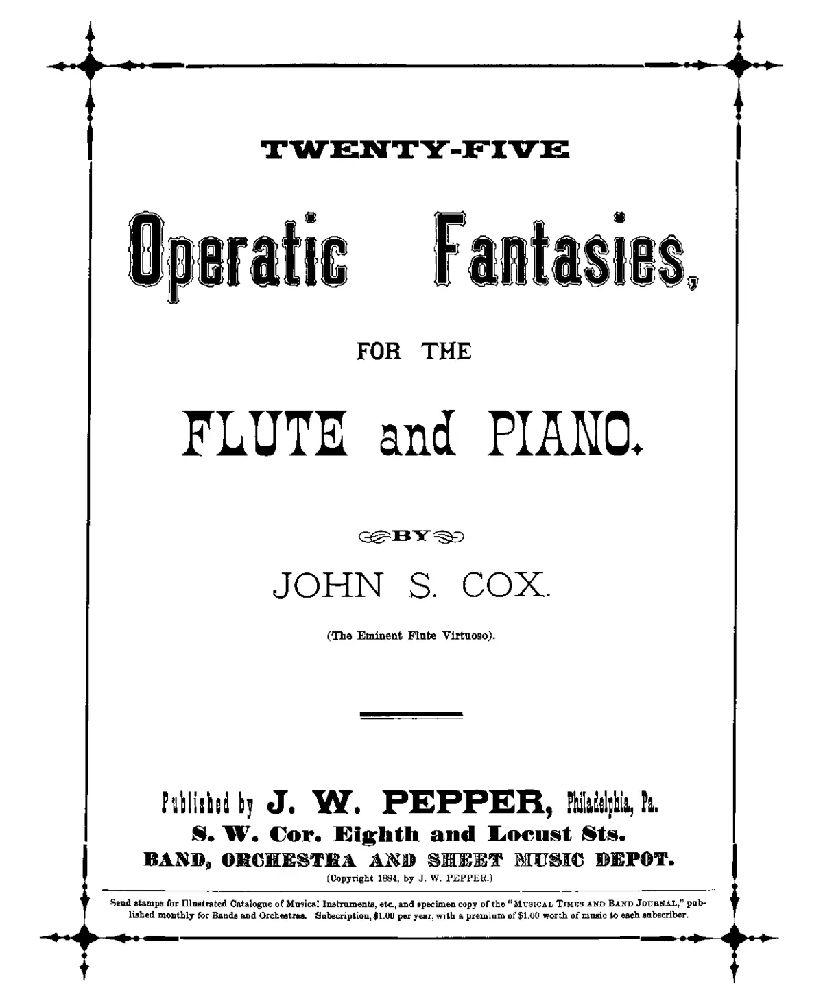 25 Operatic Fantasies - Page 1