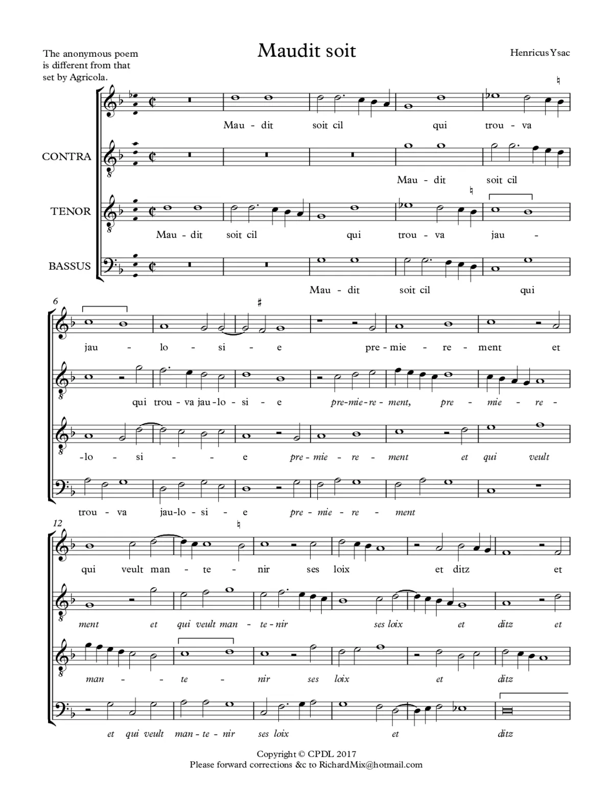 Maudit soit - Page 1