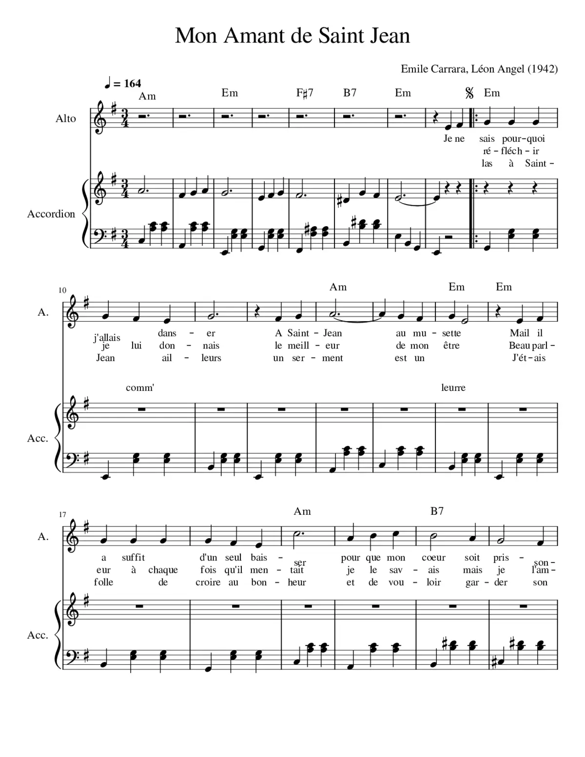 Mon Amant de St-Jean - Page 1