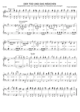 Der Tod und das Mädchen D.531