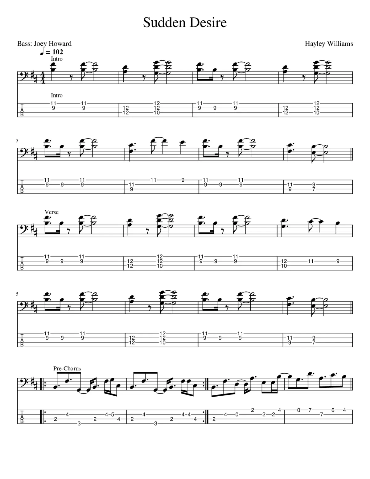 Sudden Desire - Page 1