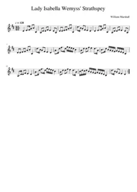 Lady Isabella Wemyss' Strathspey