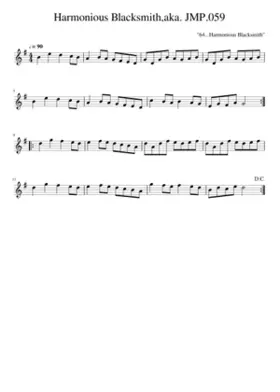 Harmonious Blacksmithaka. JMP.059