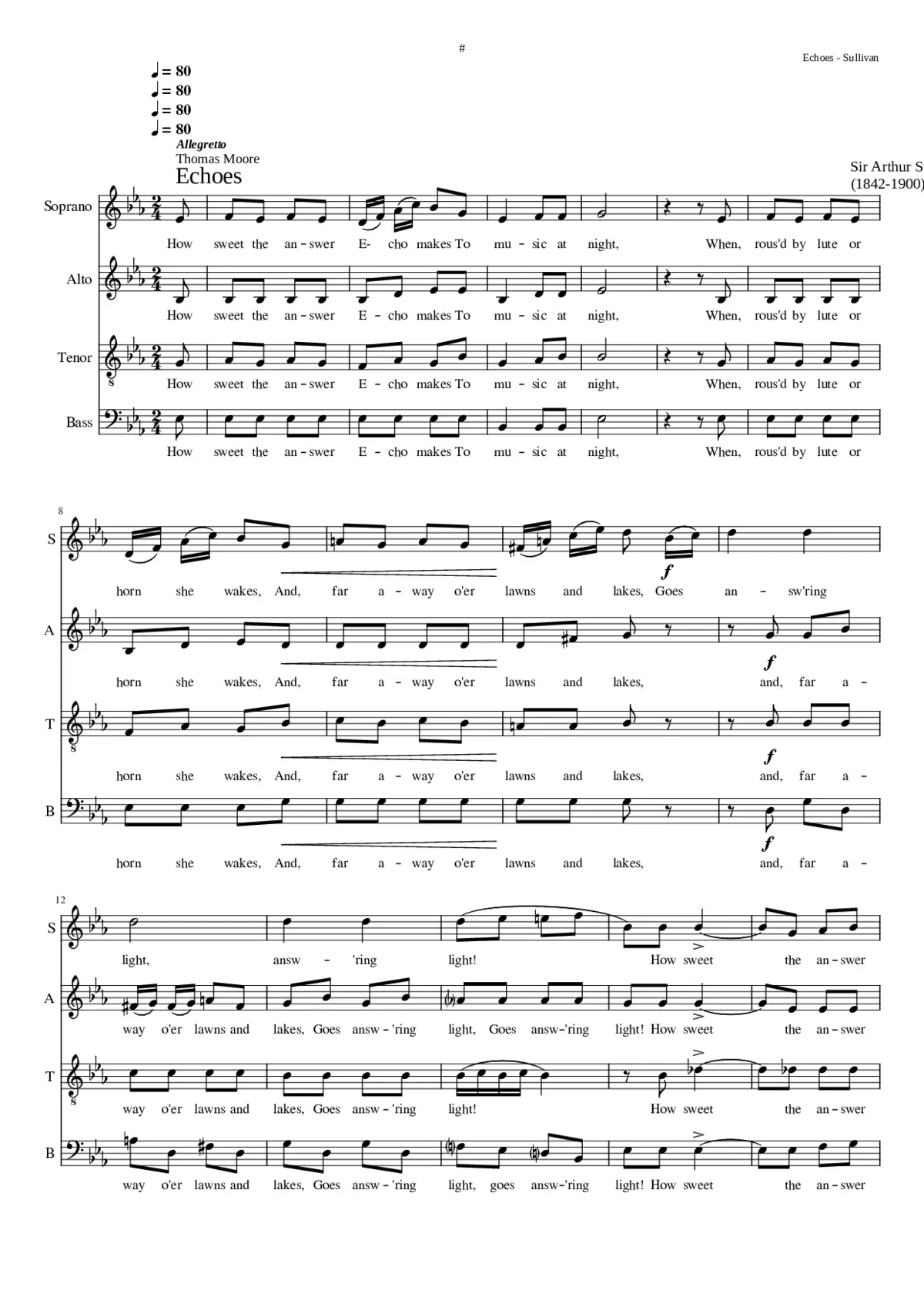 Echoes - Page 1