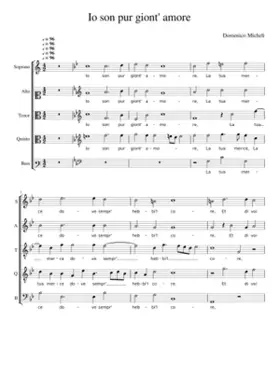 Io son pur giont' amore