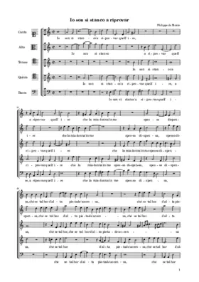 Io son sì stanco a riprovar