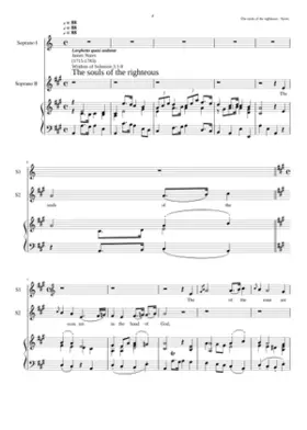 The souls of the righteous