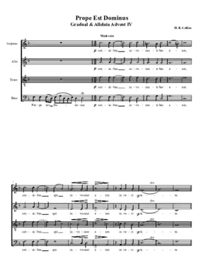 Advent IV Gradual & Alleluia