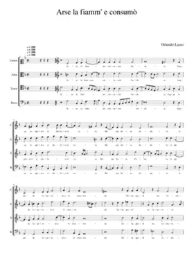 Arse la fiamma e consumò