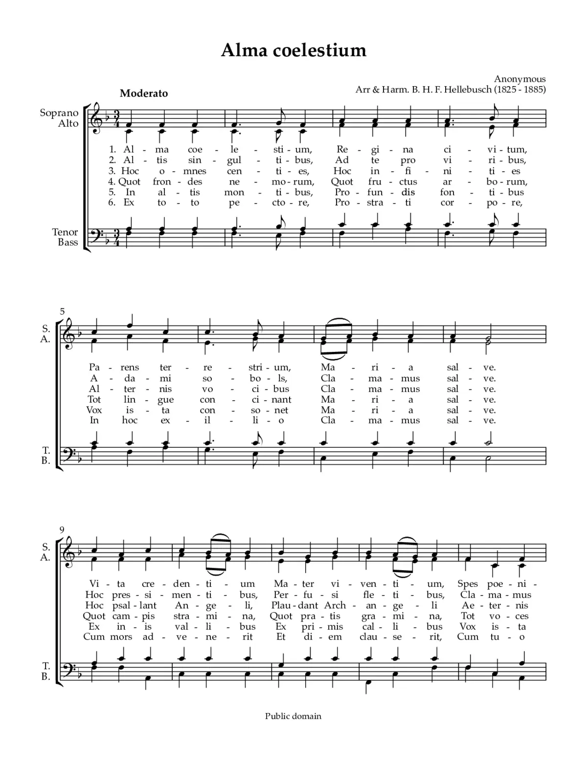 Alma coelestium - Page 1