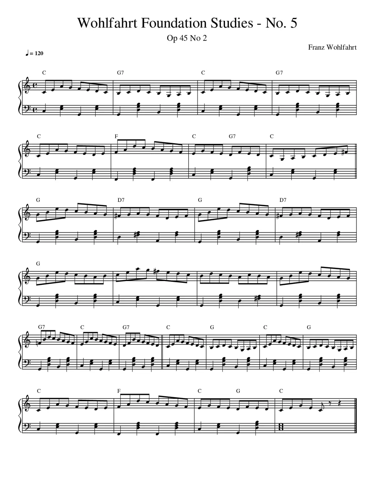 60 Studies for the Violin Op.45 - Page 1