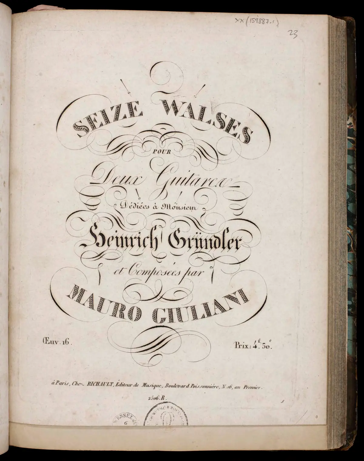 16 Walses pour deux Guitares - Page 1