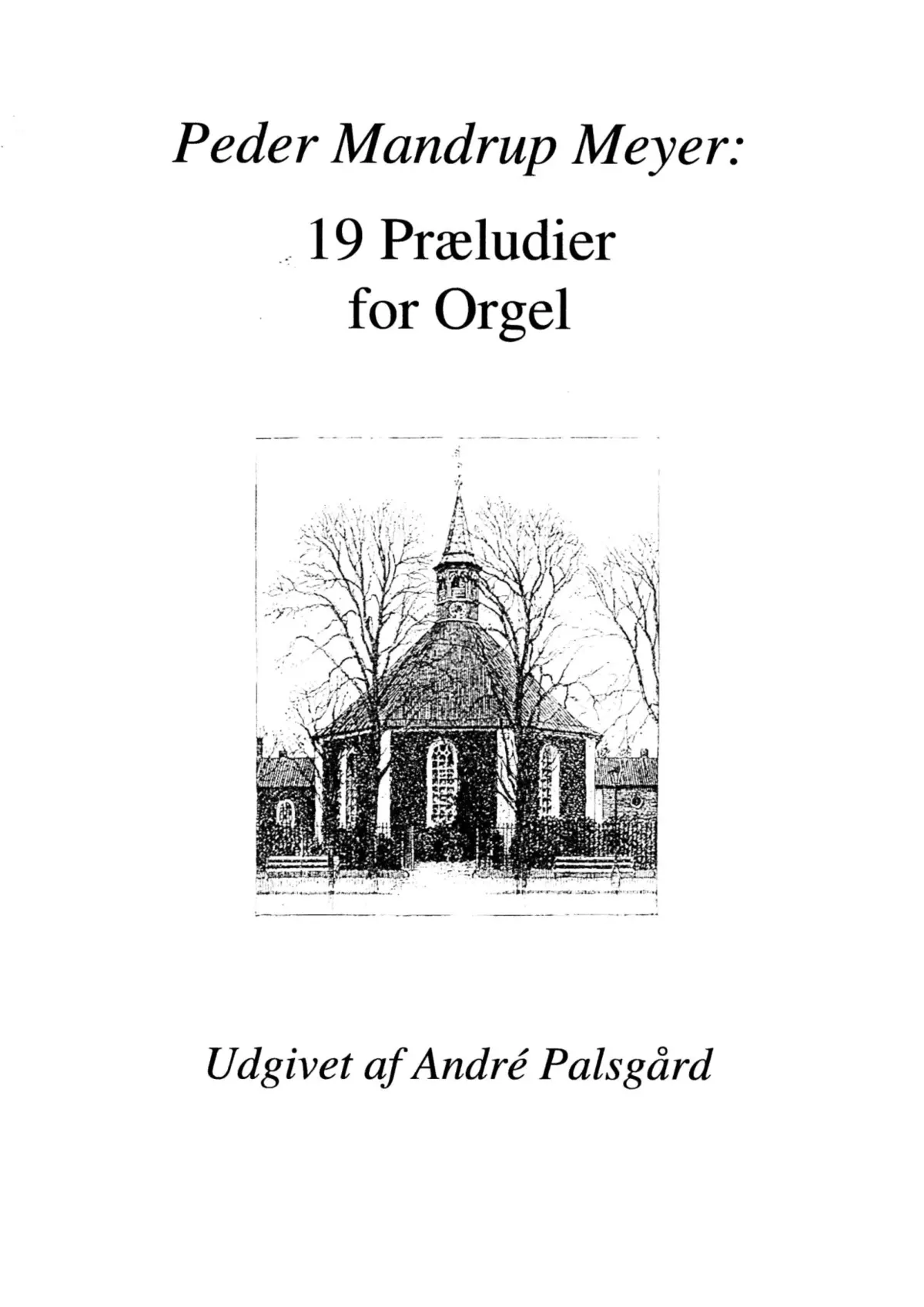 19 Præludier for Orgel - Page 1