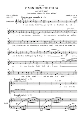 O men from the fields