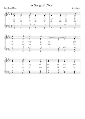 In songs of praise and glad refrain (Excell)