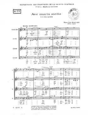 Ave maris stella
