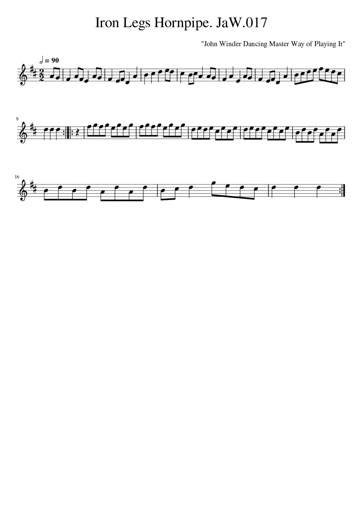 Iron Legs - Page 1