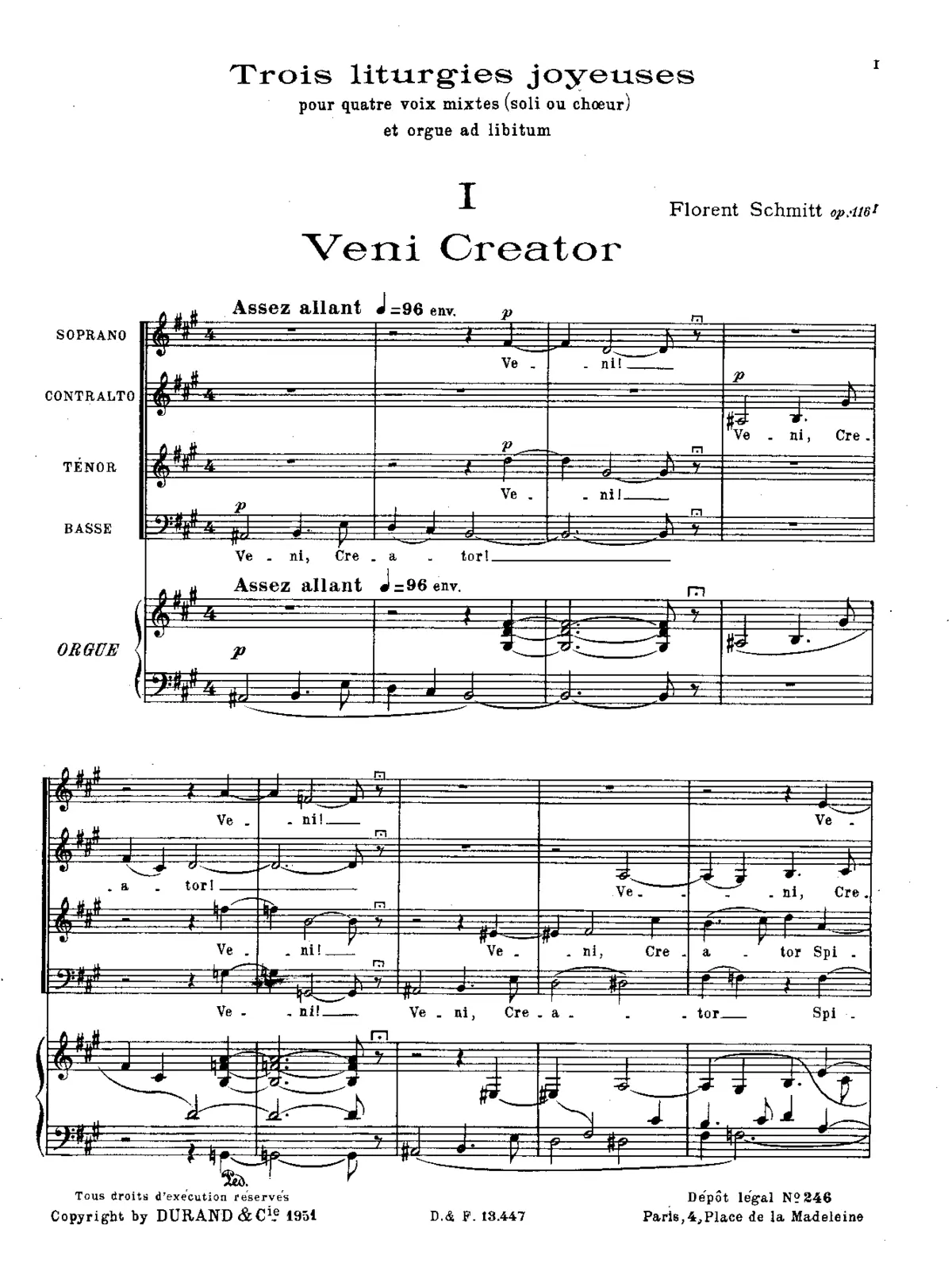3 Liturgies Joyeuses - Page 1