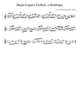 Major Logan's Frollick a Strathspey