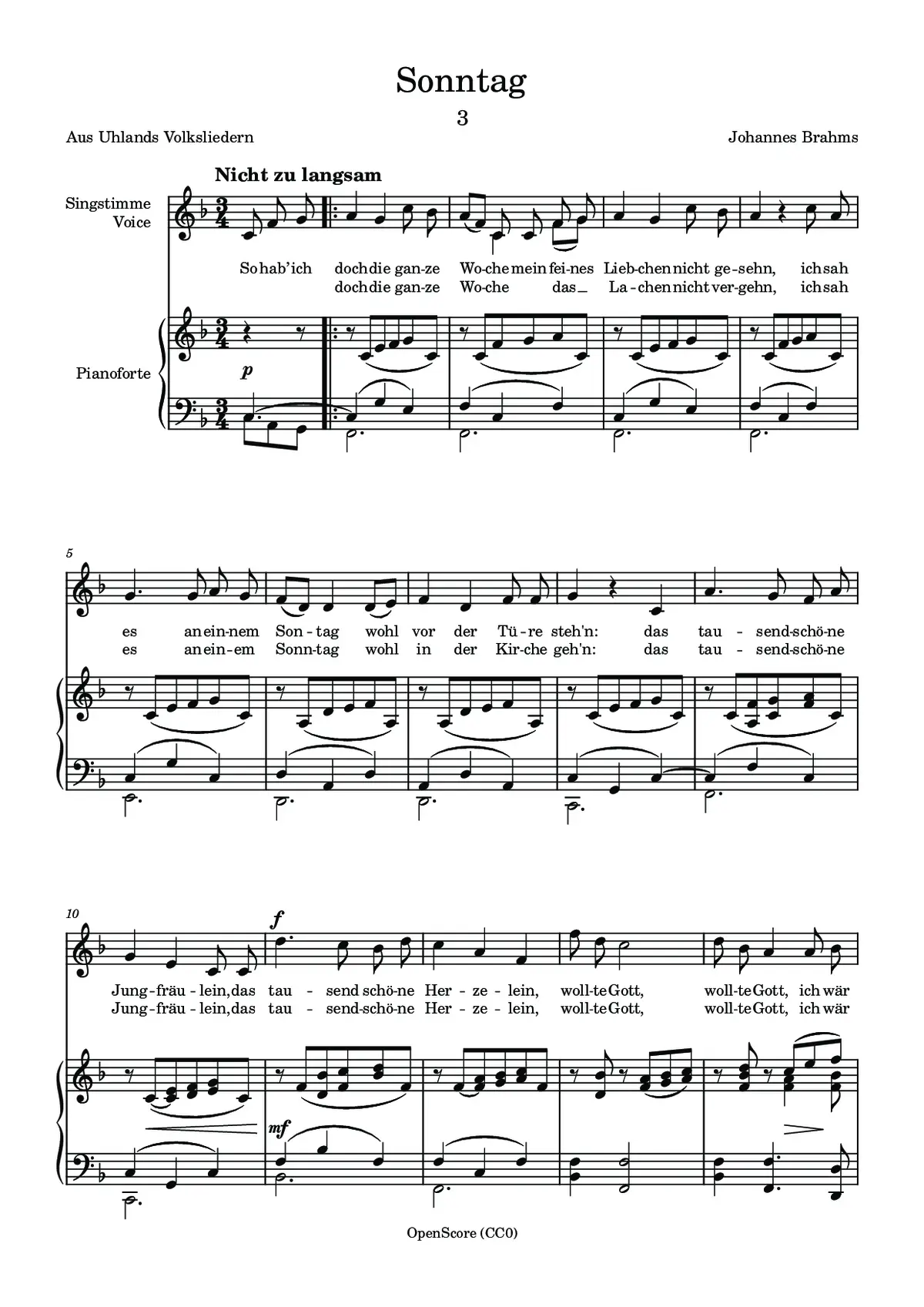 Sonntag - Page 1