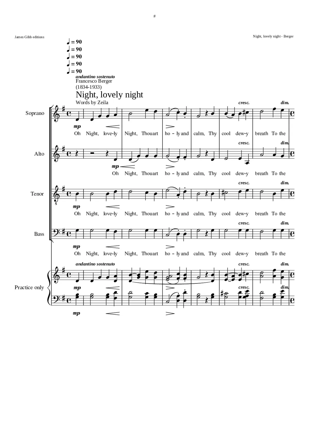 Night lovely night - Page 1