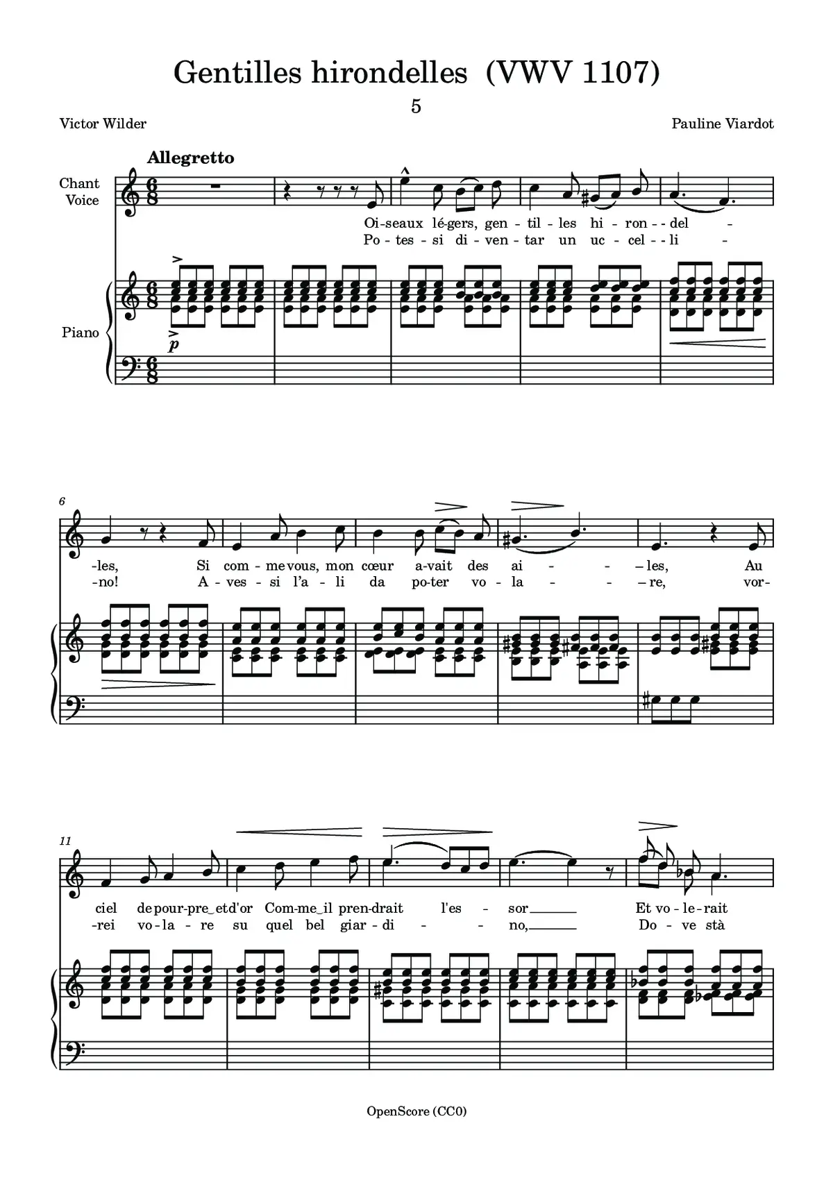 Gentilles hirondelles - Page 1