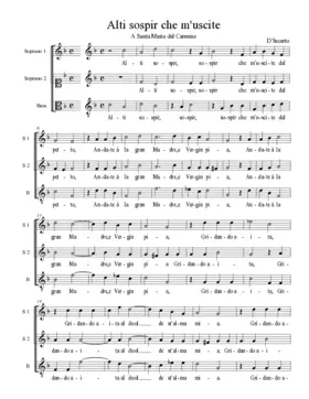 Alti sospir che m'uscite