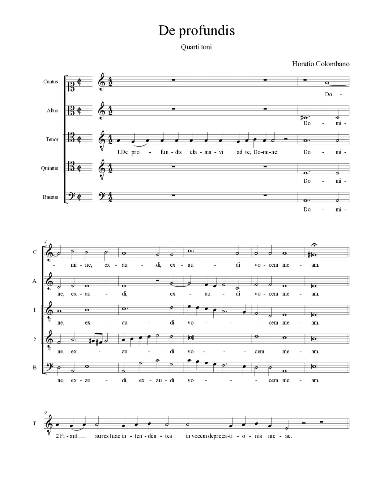 De profundis - Page 1