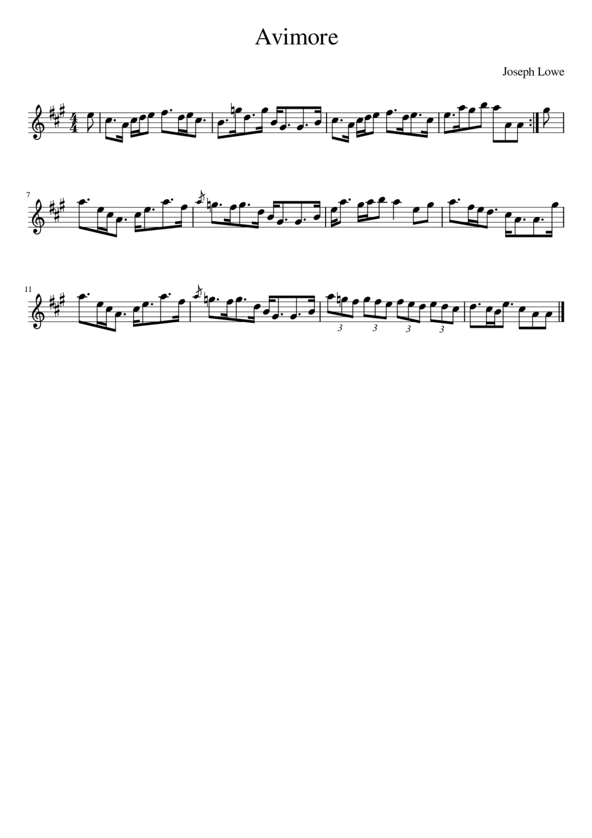 Avimore - Page 1