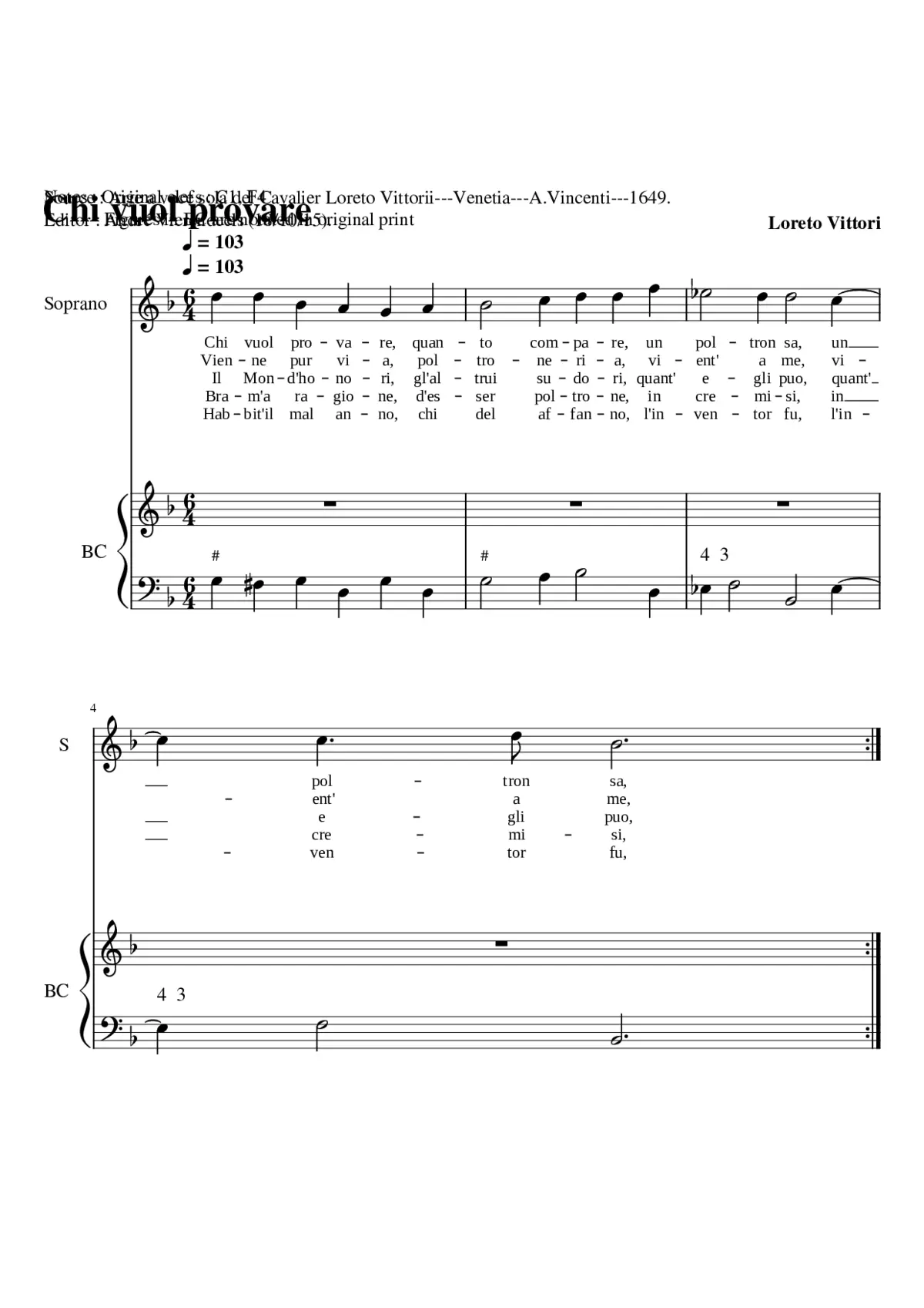 Chi vuol provare - Page 1