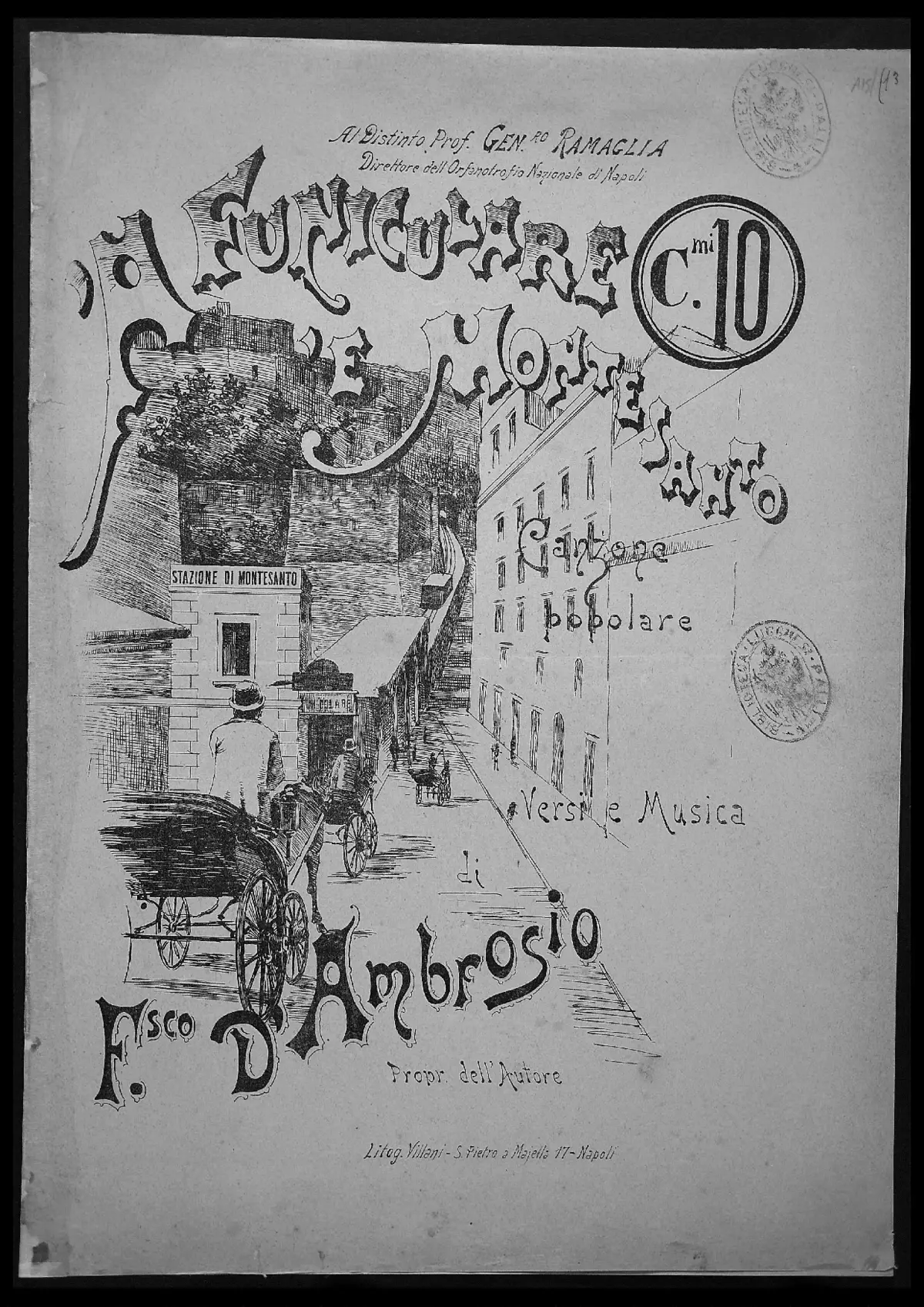 'A funiculare 'e Montesanto - Page 1