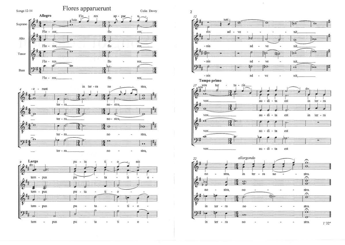 Flores apparuerunt in terra nostra - Page 1