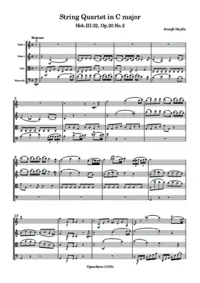 String Quartet in C major, Hob.III:32, Op.20 No.2