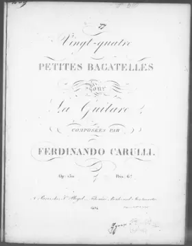 24 Petites bagatelles