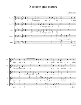 O come è gran martire