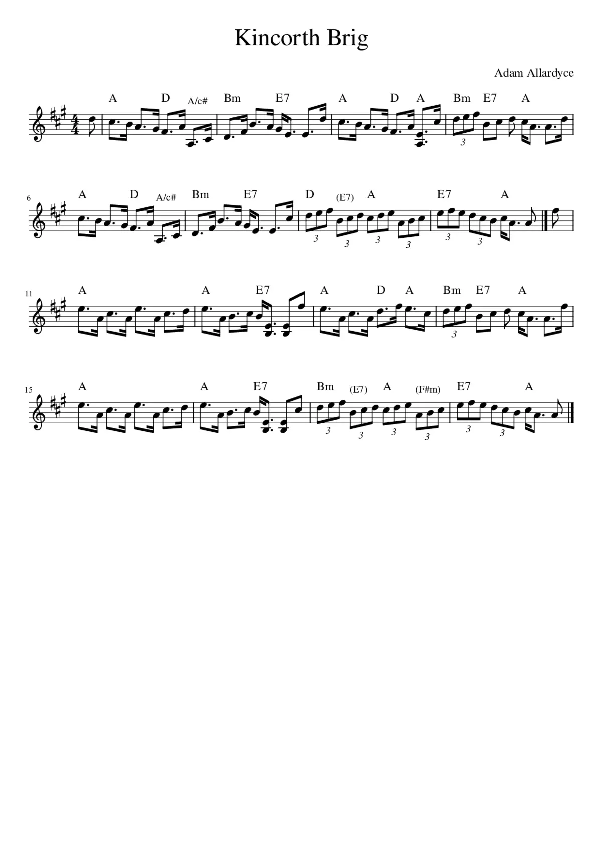 Kincorth Brig - Page 1